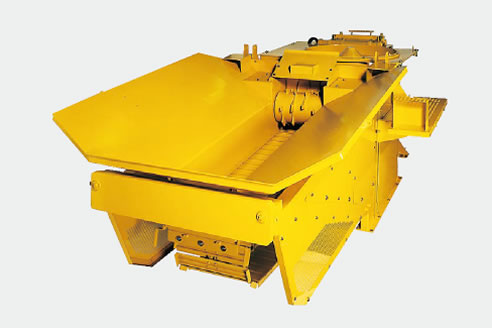 Feeder mixer assembly for BZ210 mobile soil recycler